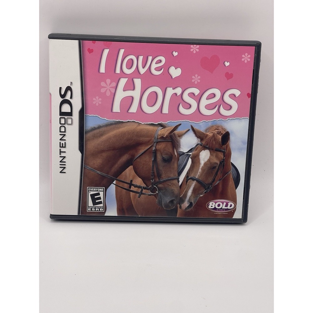 I Love Horses DS (Nintendo DS, 2009) CIB With Manual! Tested!‎